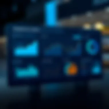 Analytics dashboard displaying asset control metrics