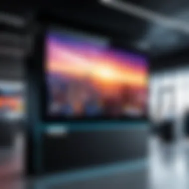 Dynamic display of Rise Vision digital content in a modern business environment
