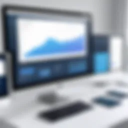 Illustration of SaaS subscription management interface