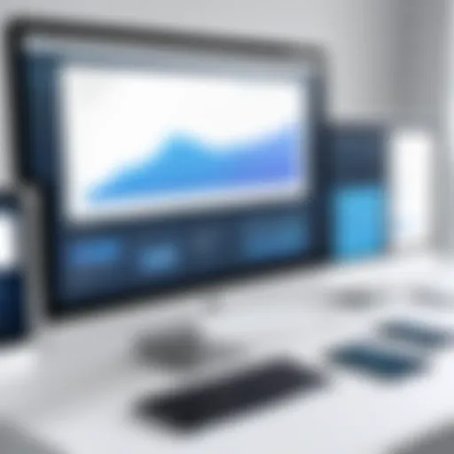 Illustration of SaaS subscription management interface