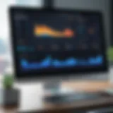 Overview of sales force tracking software interface showcasing key metrics