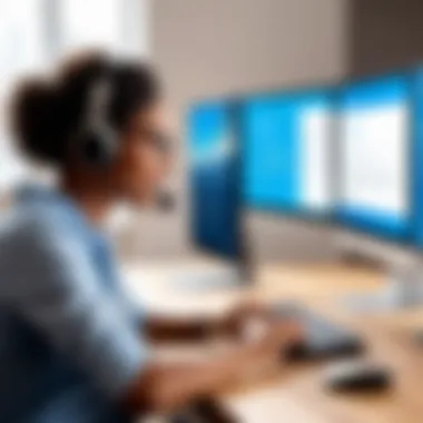 Benefits of Salesforce Customer Support Visual representation of Salesforce customer support benefits