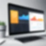 Visual representation of task management software interface showcasing features