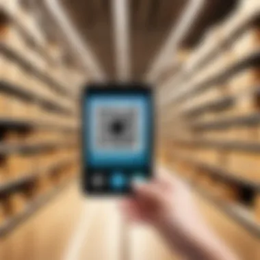 Real-time inventory updates via QR codes