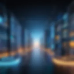 Visual representation of experience enterprise platforms architecture