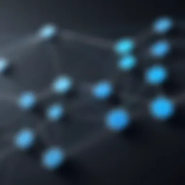 Visual representation of different types of graph databases