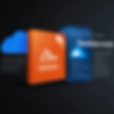 Comparing OneDrive for Business with Competitors Comparison chart of OneDrive for Business and competitors