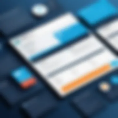 Key Features of Talent Marketplace Software Infographic showing key features of talent marketplace software