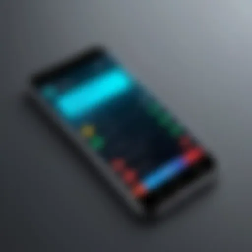 Smartphone displaying a reminder notification