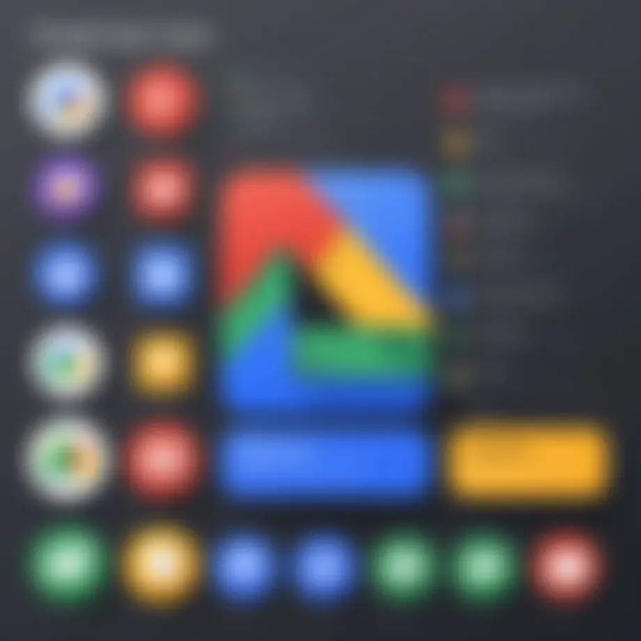 Visual representation of Google Apps pricing tiers