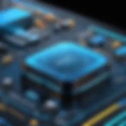 Advanced communication technology concept