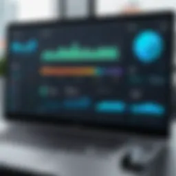 Illustration of ViralSweep dashboard showcasing user engagement metrics.