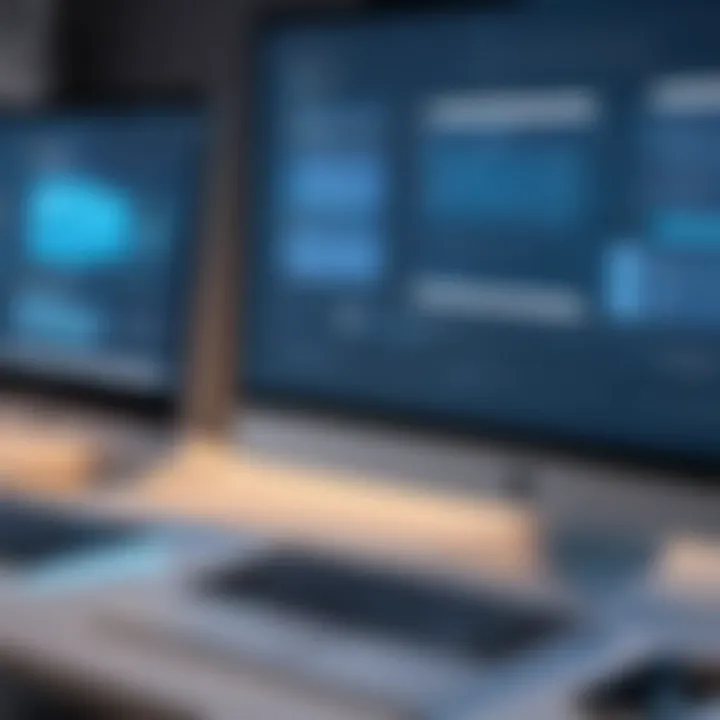 Visual representation of security measures in desktop sharing software